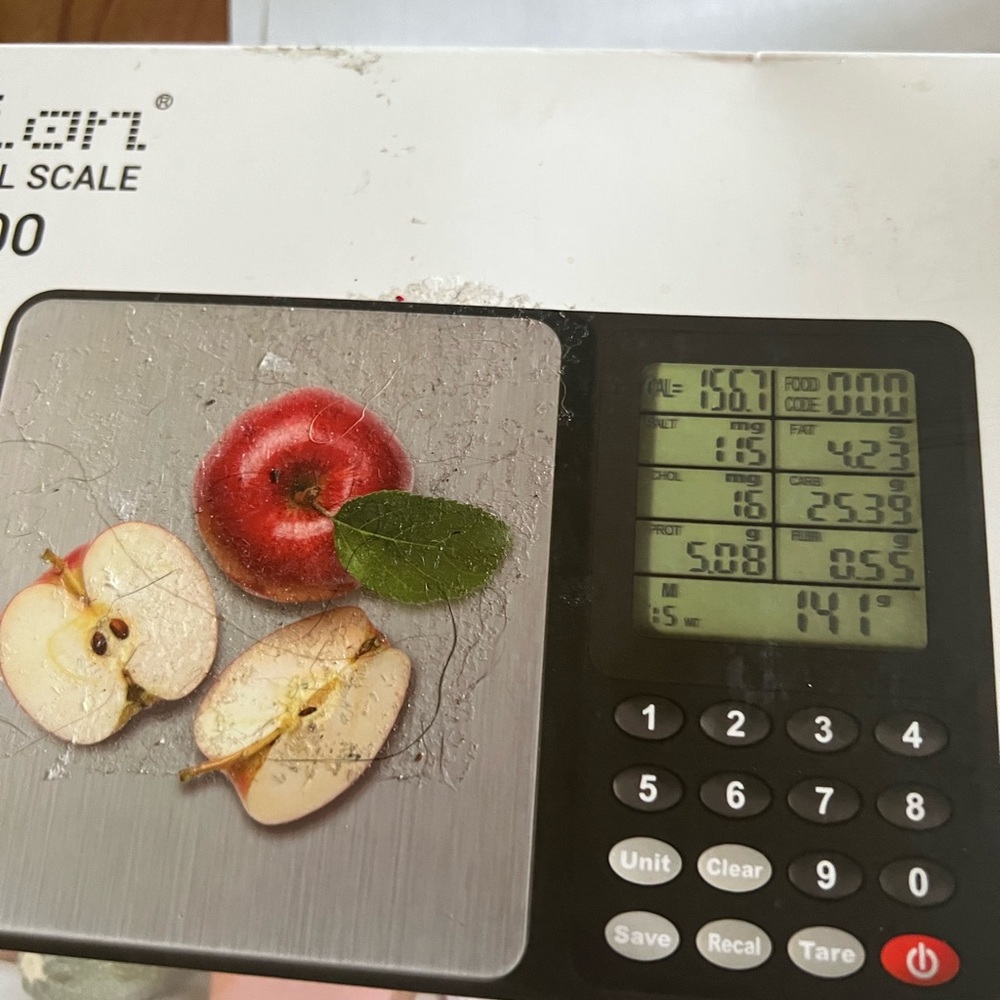 Fusion Nutritional food scale for weight loss